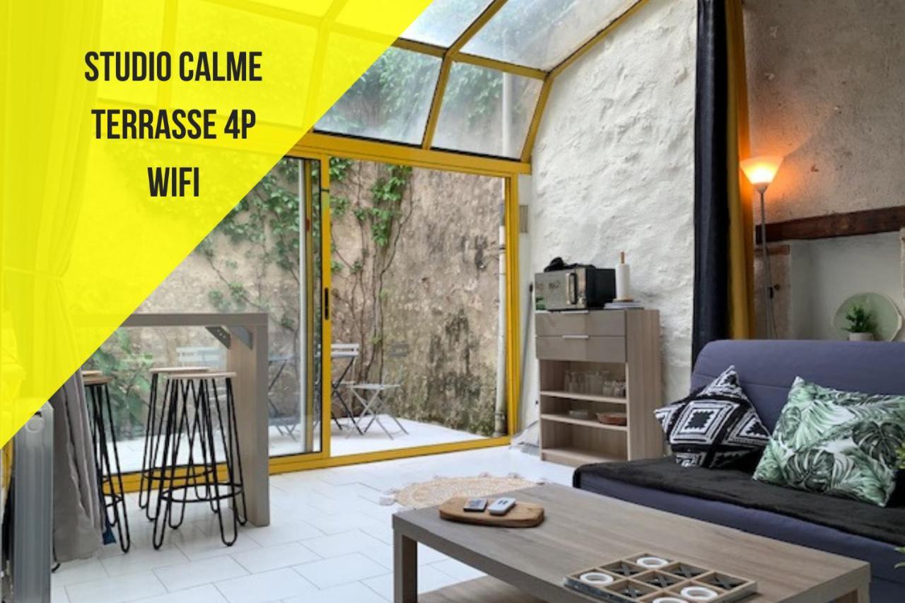 Studio N5 Terrasse Hypercentre Daire Blois Dış mekan fotoğraf