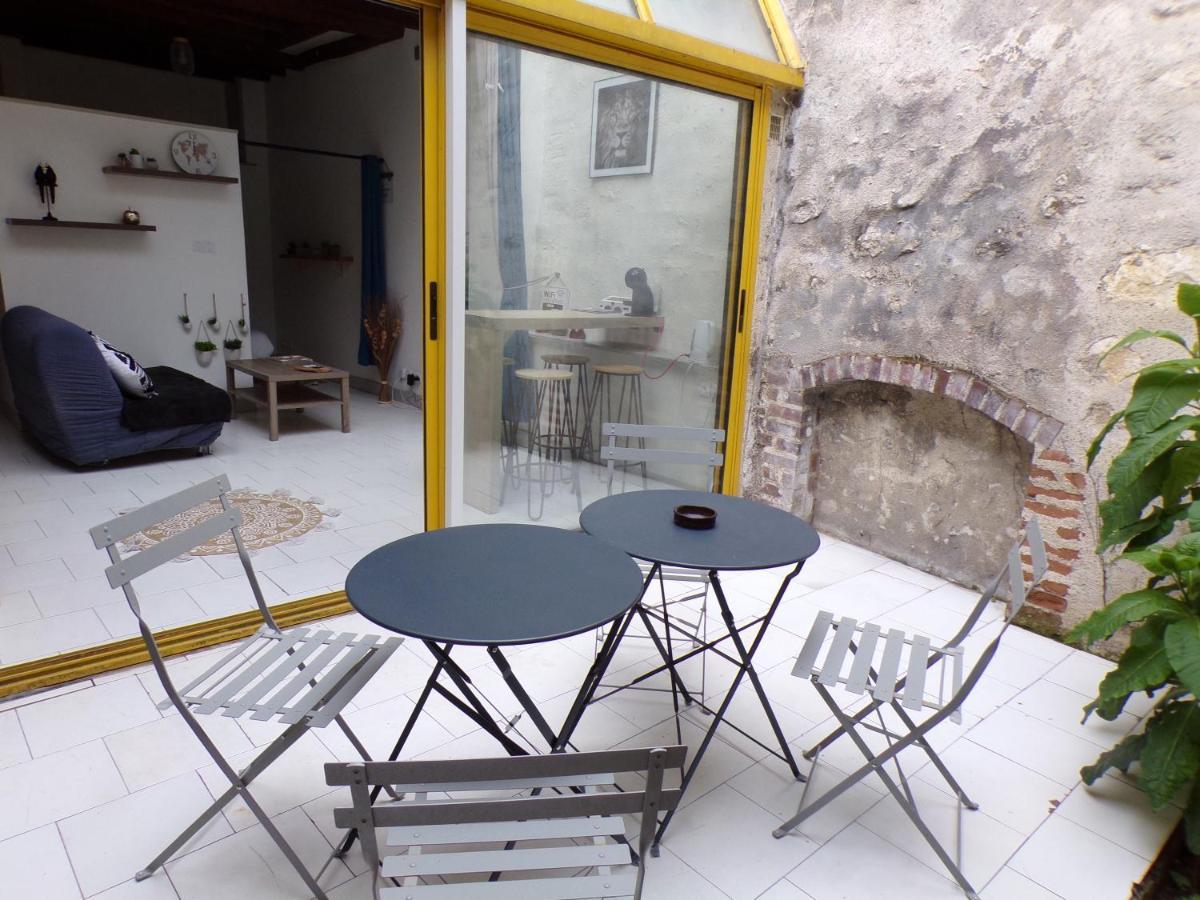 Studio N5 Terrasse Hypercentre Daire Blois Dış mekan fotoğraf